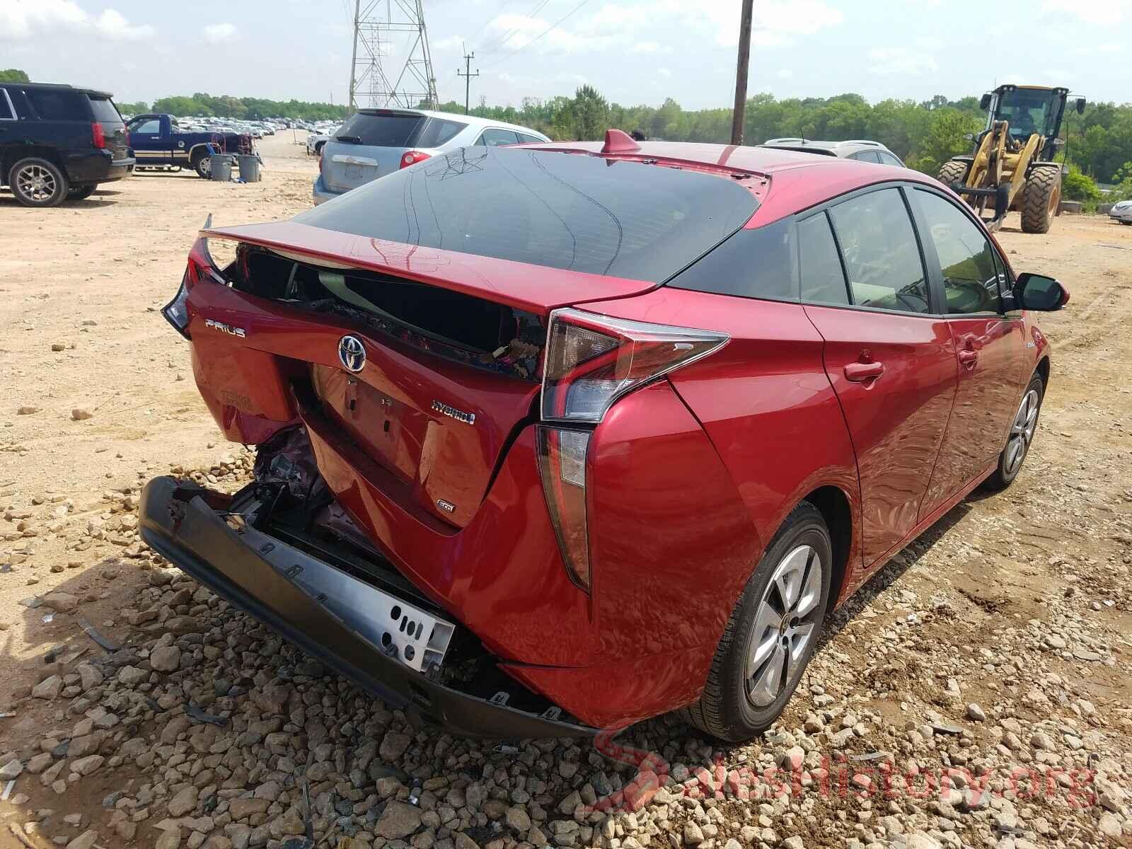 JTDKARFU8J3545772 2018 TOYOTA PRIUS