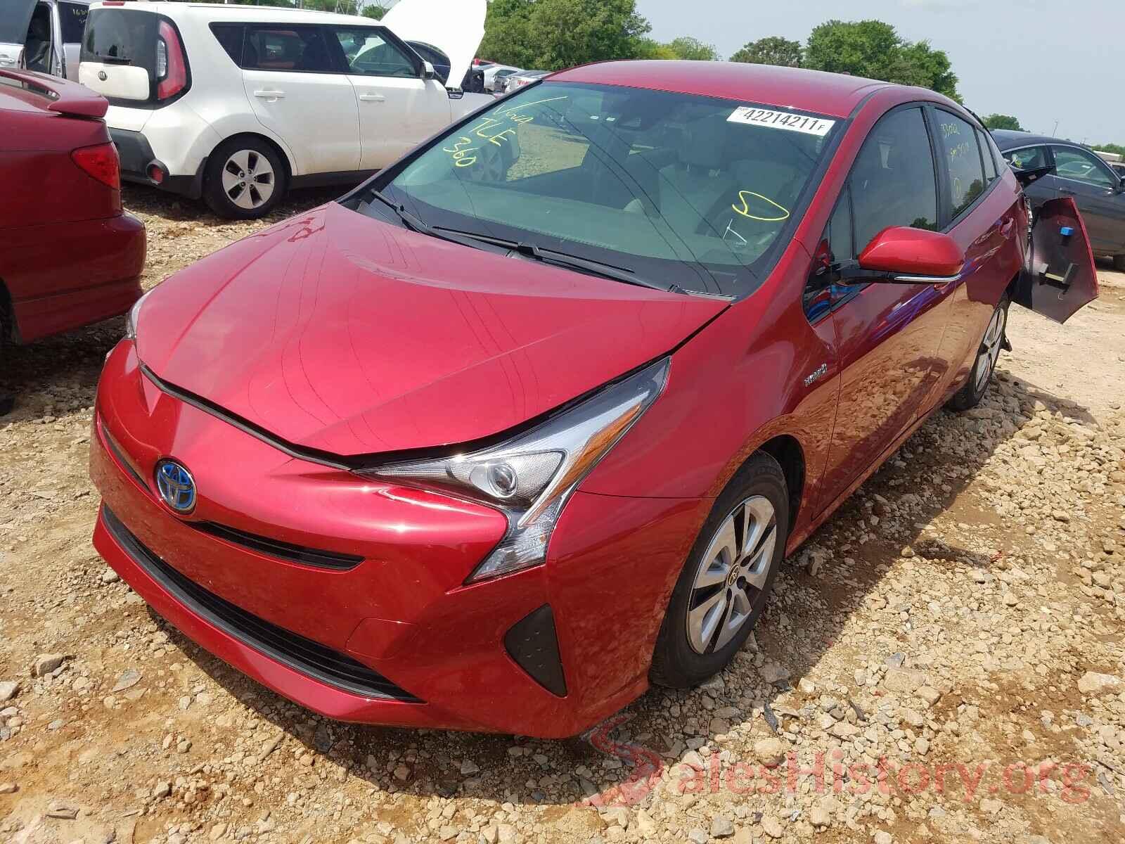 JTDKARFU8J3545772 2018 TOYOTA PRIUS