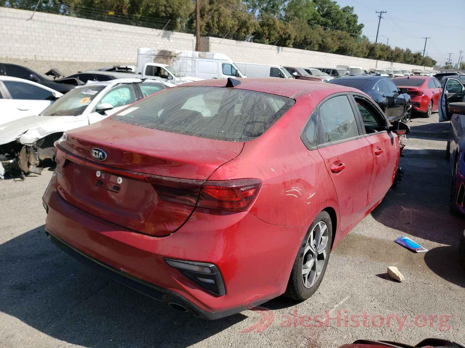 3KPF24AD2LE233953 2020 KIA FORTE