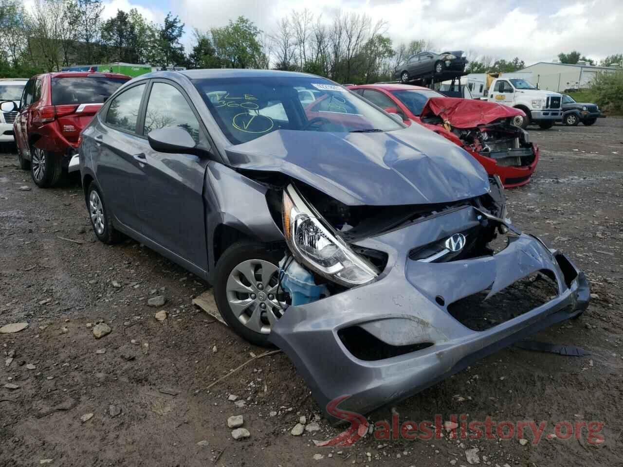 KMHCT4AE9GU065112 2016 HYUNDAI ACCENT