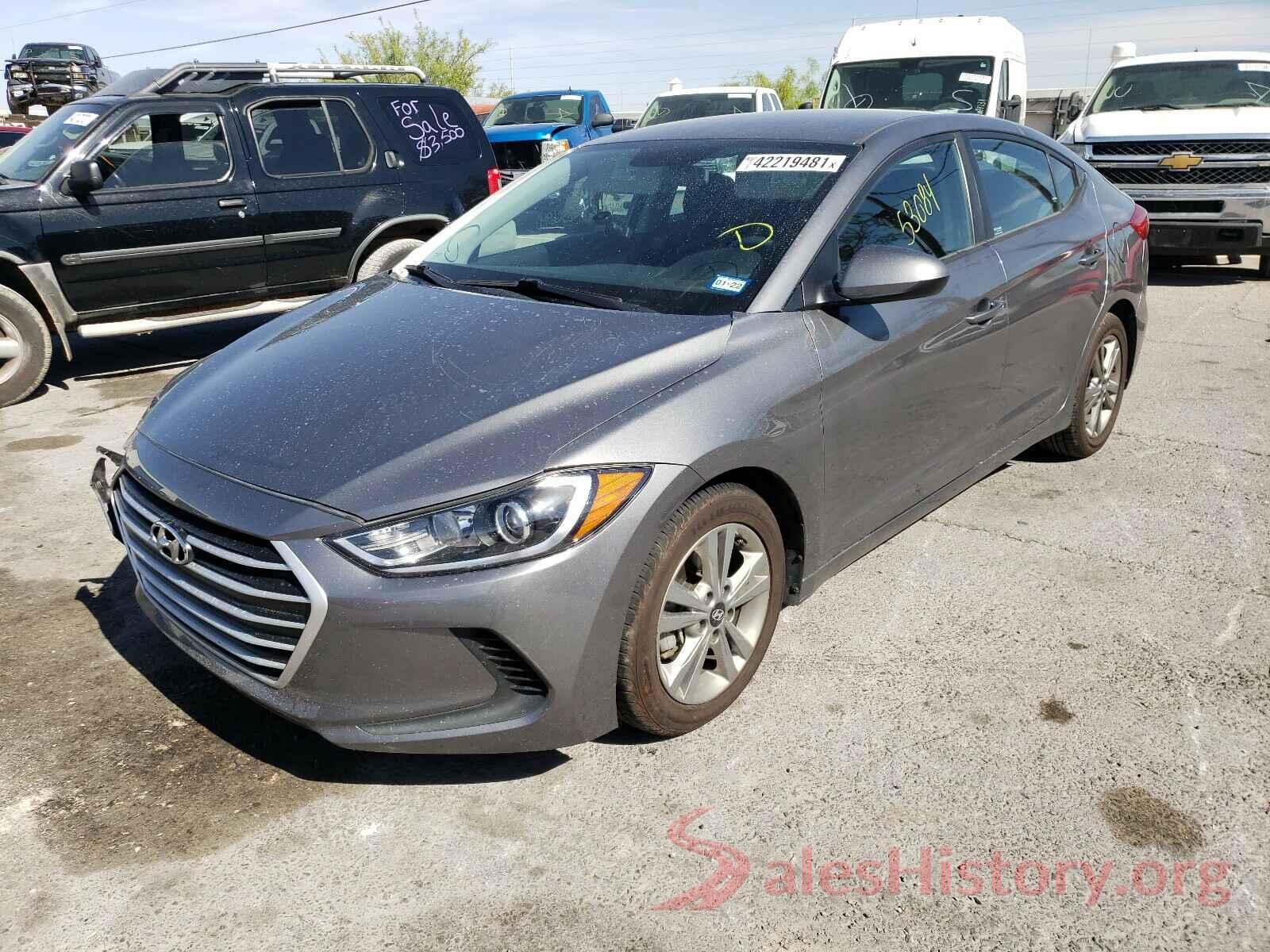 5NPD84LFXJH304443 2018 HYUNDAI ELANTRA