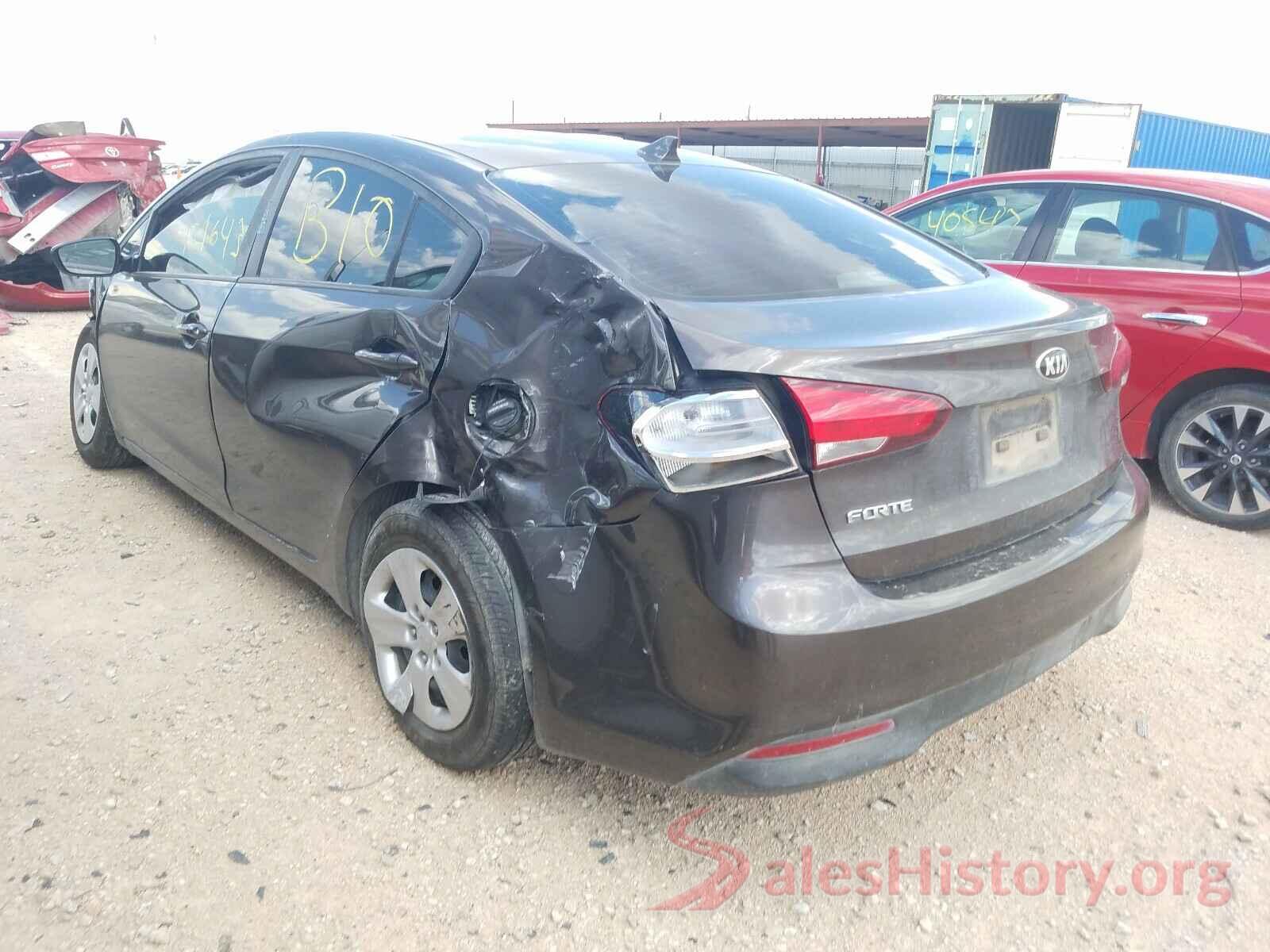 3KPFK4A7XHE161305 2017 KIA FORTE