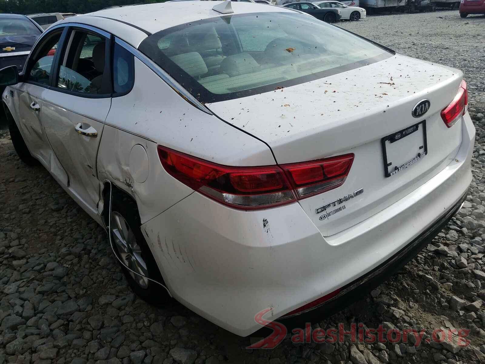 KNAGT4L38G5096148 2016 KIA OPTIMA