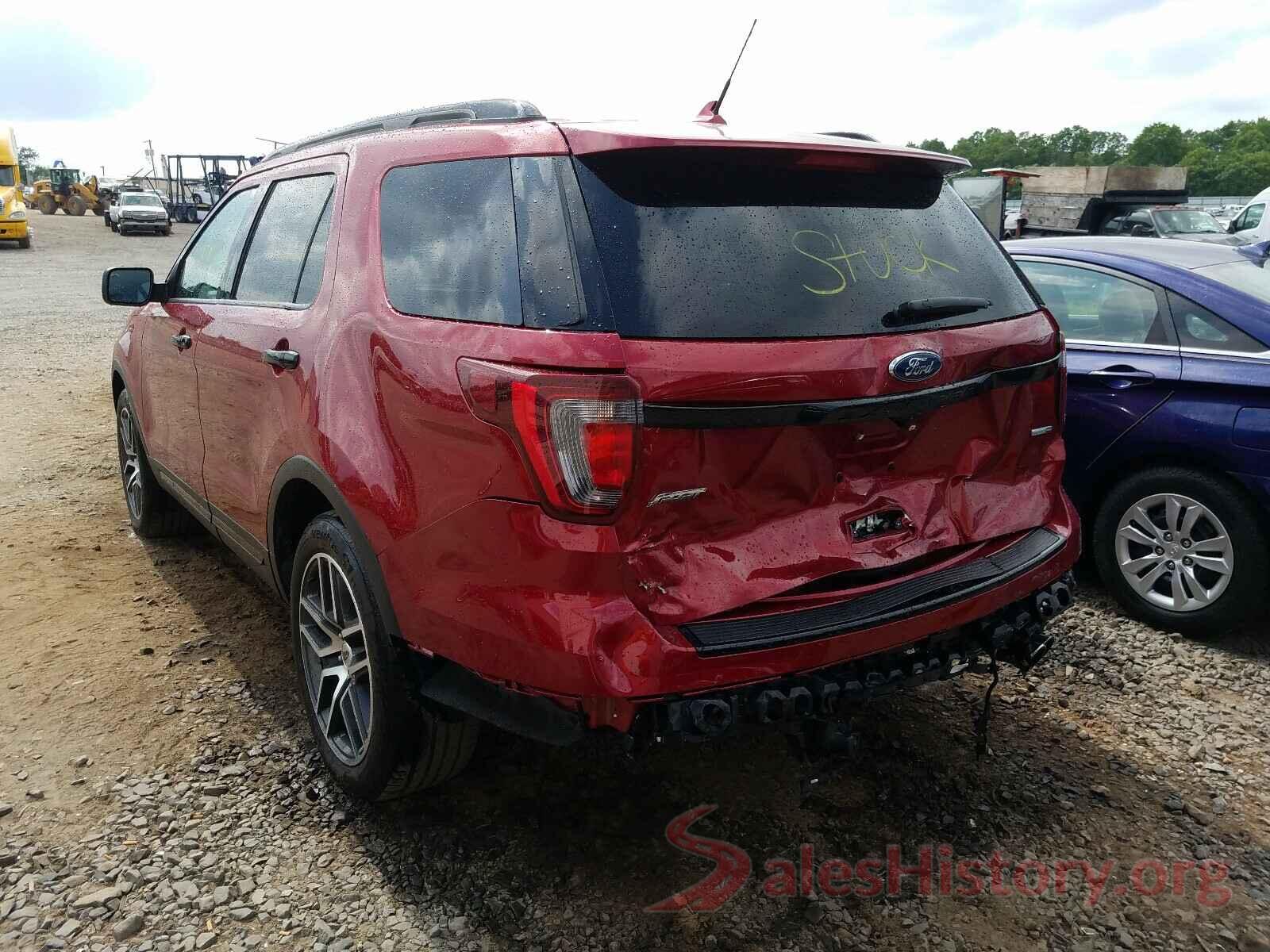 1FM5K8GT3JGB37694 2018 FORD EXPLORER