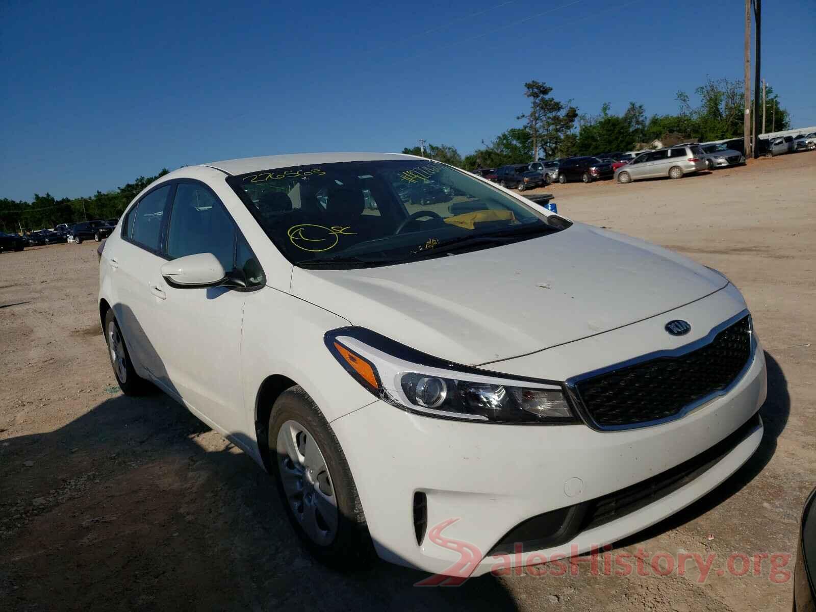 3KPFK4A77JE276563 2018 KIA FORTE