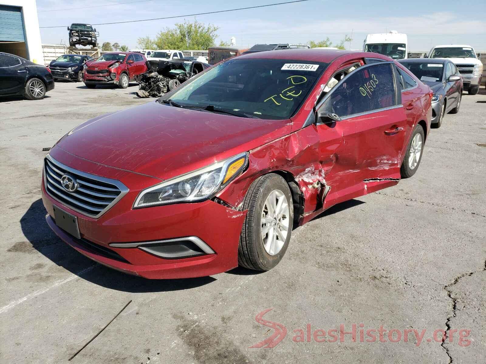 5NPE24AF4GH269691 2016 HYUNDAI SONATA