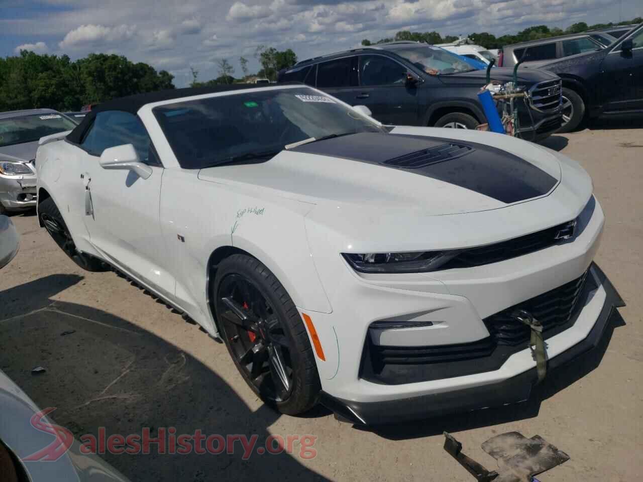 2022 CHEVROLET CAMARO VIN 1G1FH3D73N0100699, auction photo