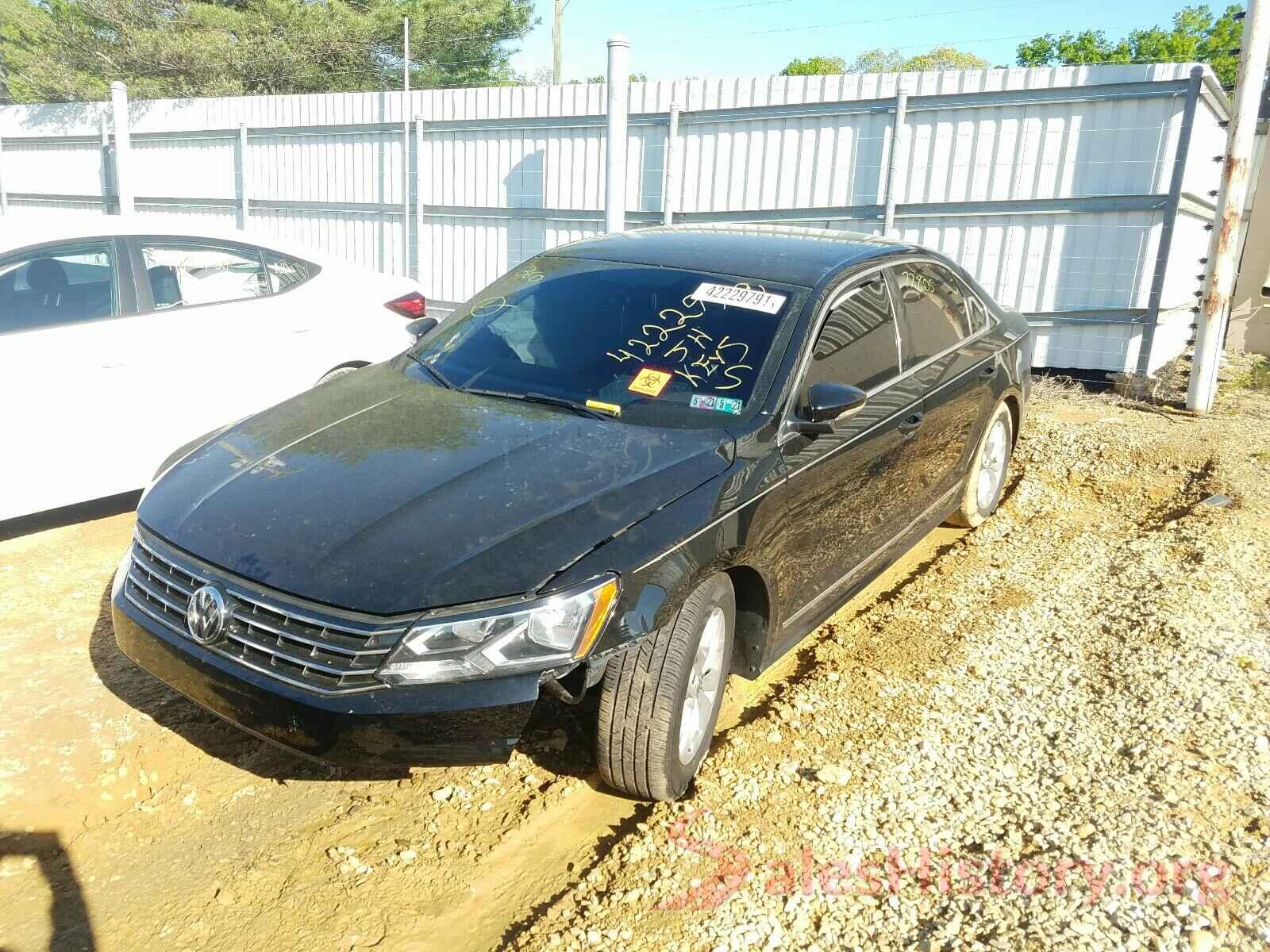 1VWAS7A38GC055267 2016 VOLKSWAGEN PASSAT