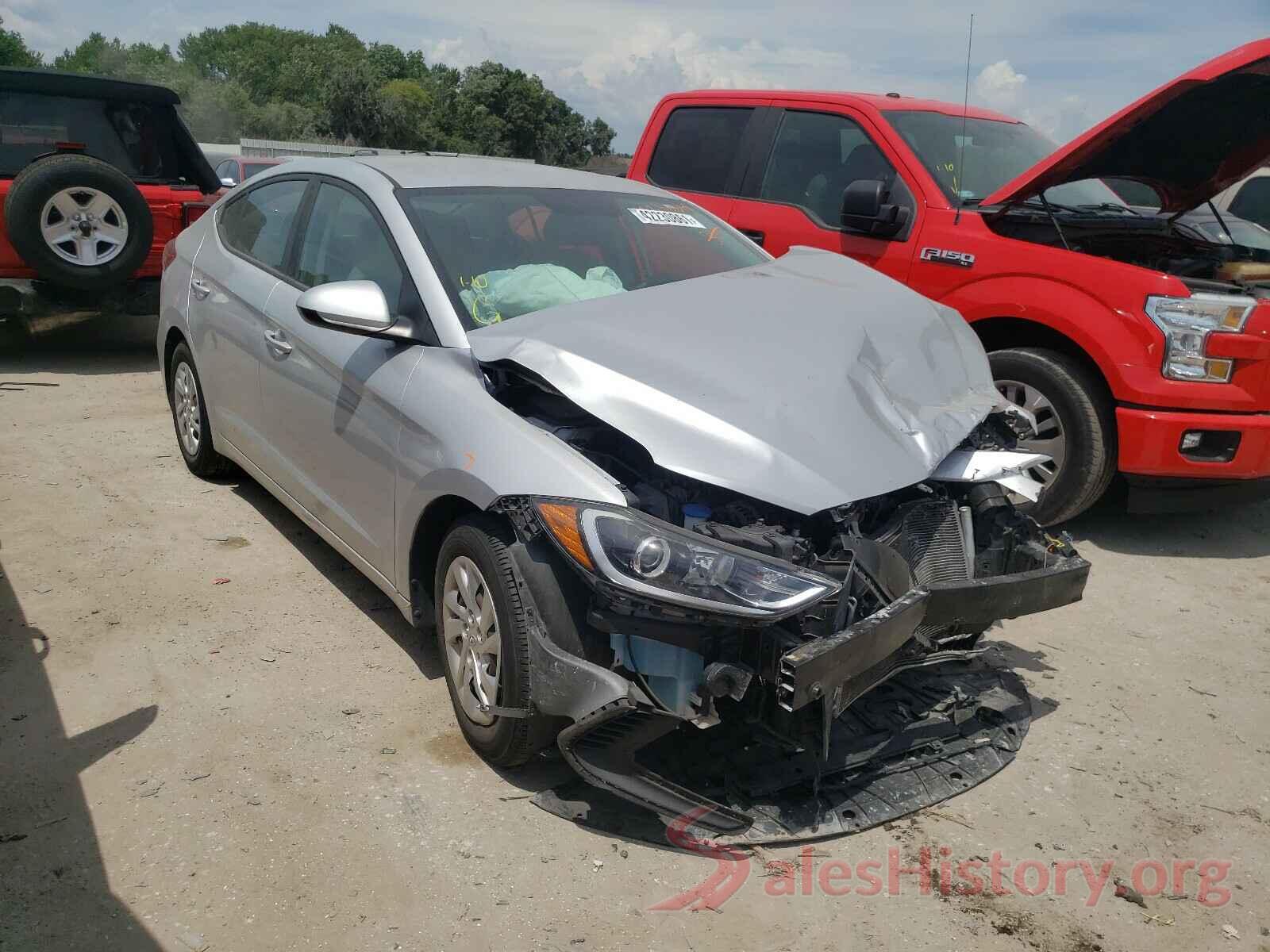 KMHD74LF0HU070926 2017 HYUNDAI ELANTRA