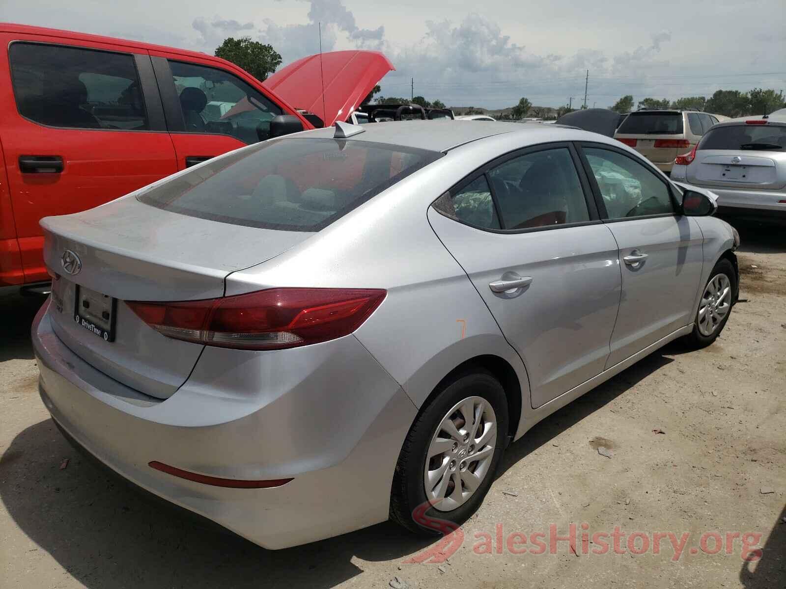 KMHD74LF0HU070926 2017 HYUNDAI ELANTRA