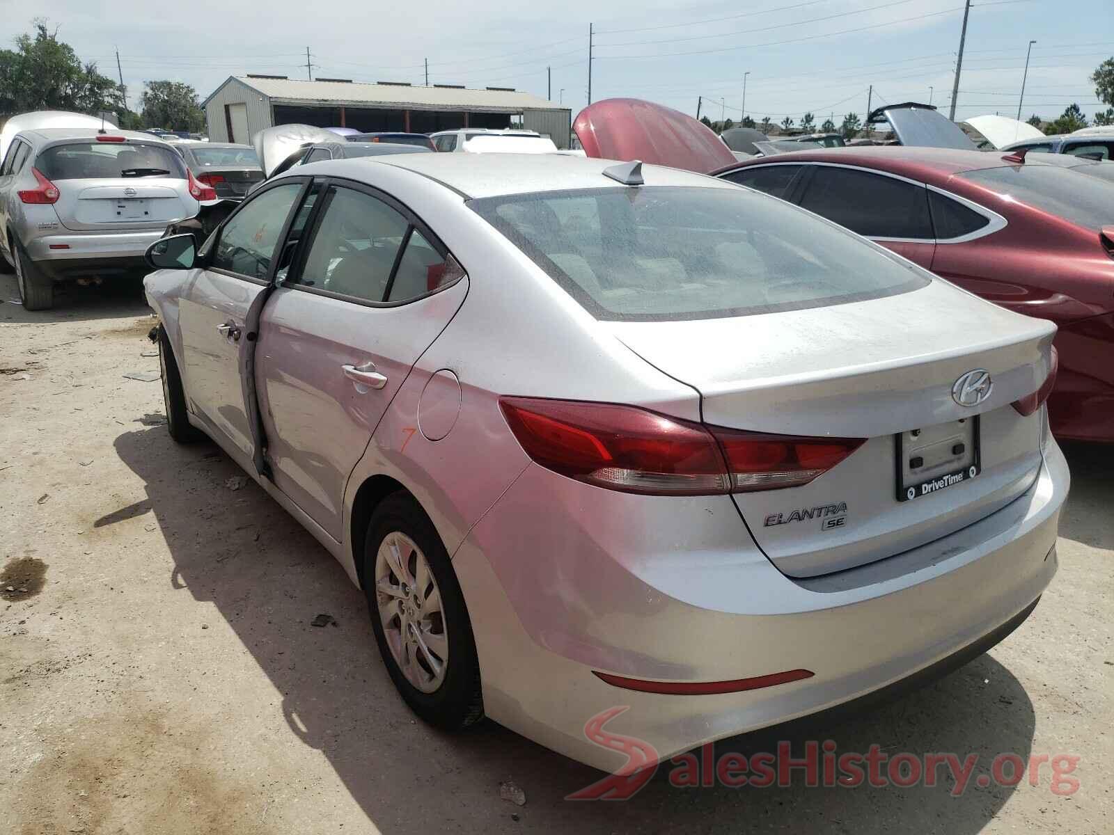 KMHD74LF0HU070926 2017 HYUNDAI ELANTRA