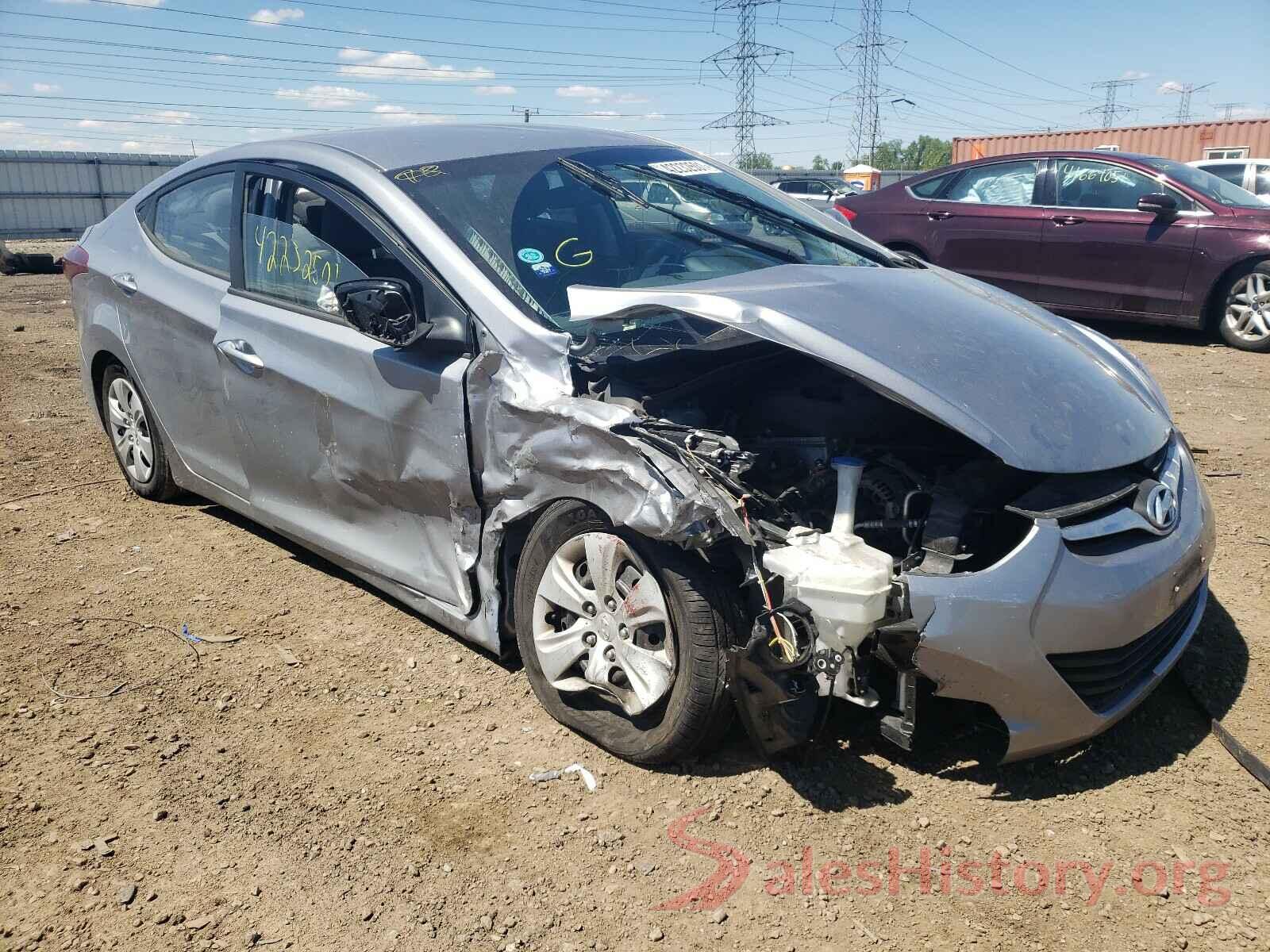 5NPDH4AE2GH674286 2016 HYUNDAI ELANTRA