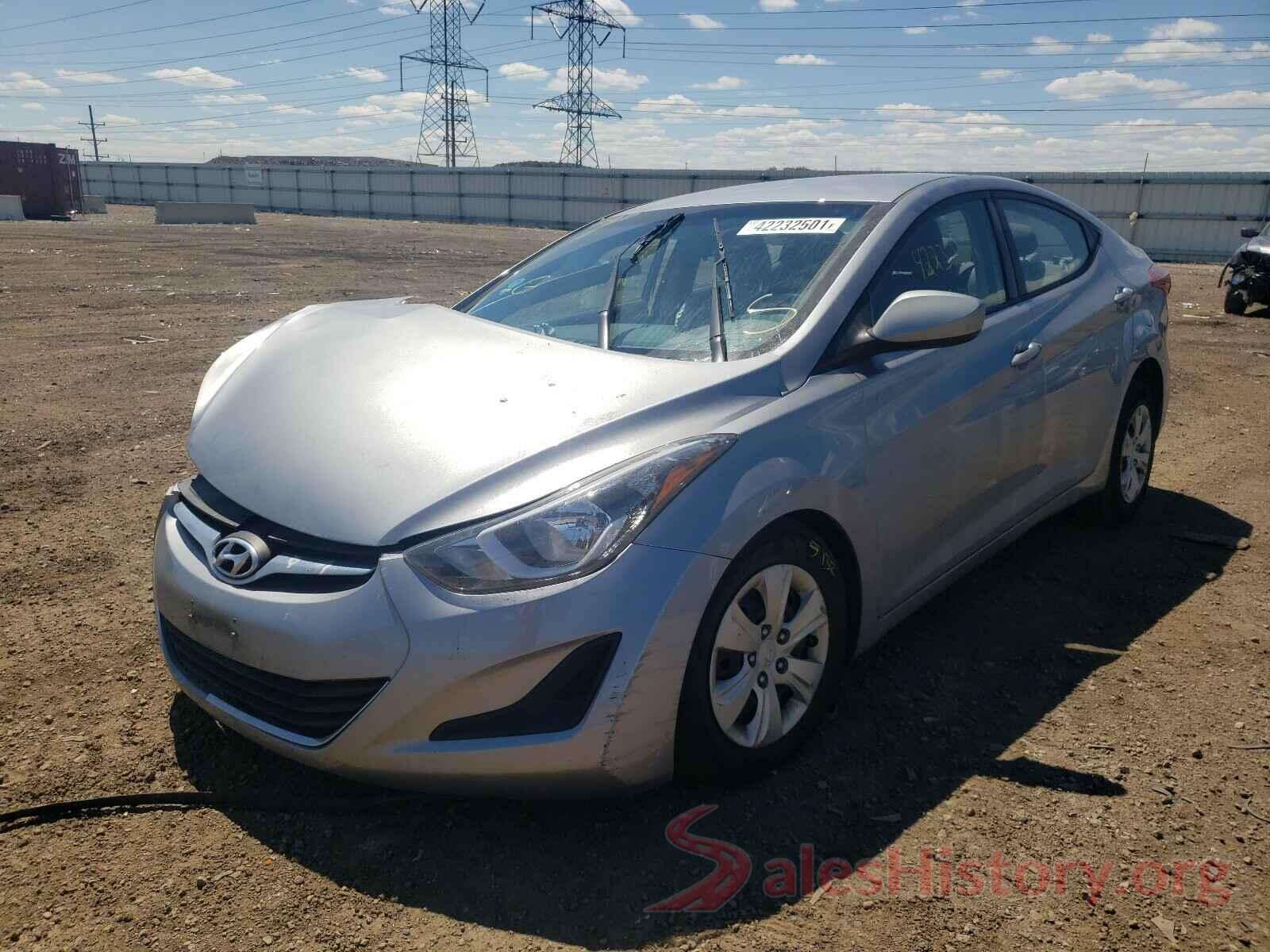 5NPDH4AE2GH674286 2016 HYUNDAI ELANTRA