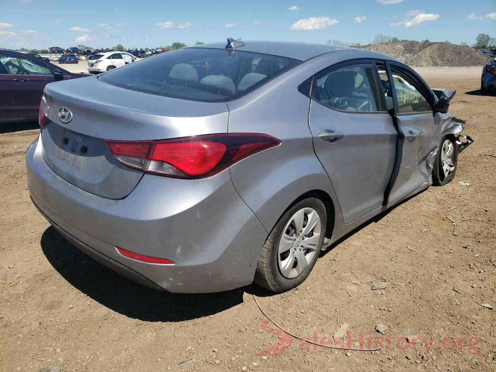 5NPDH4AE2GH674286 2016 HYUNDAI ELANTRA