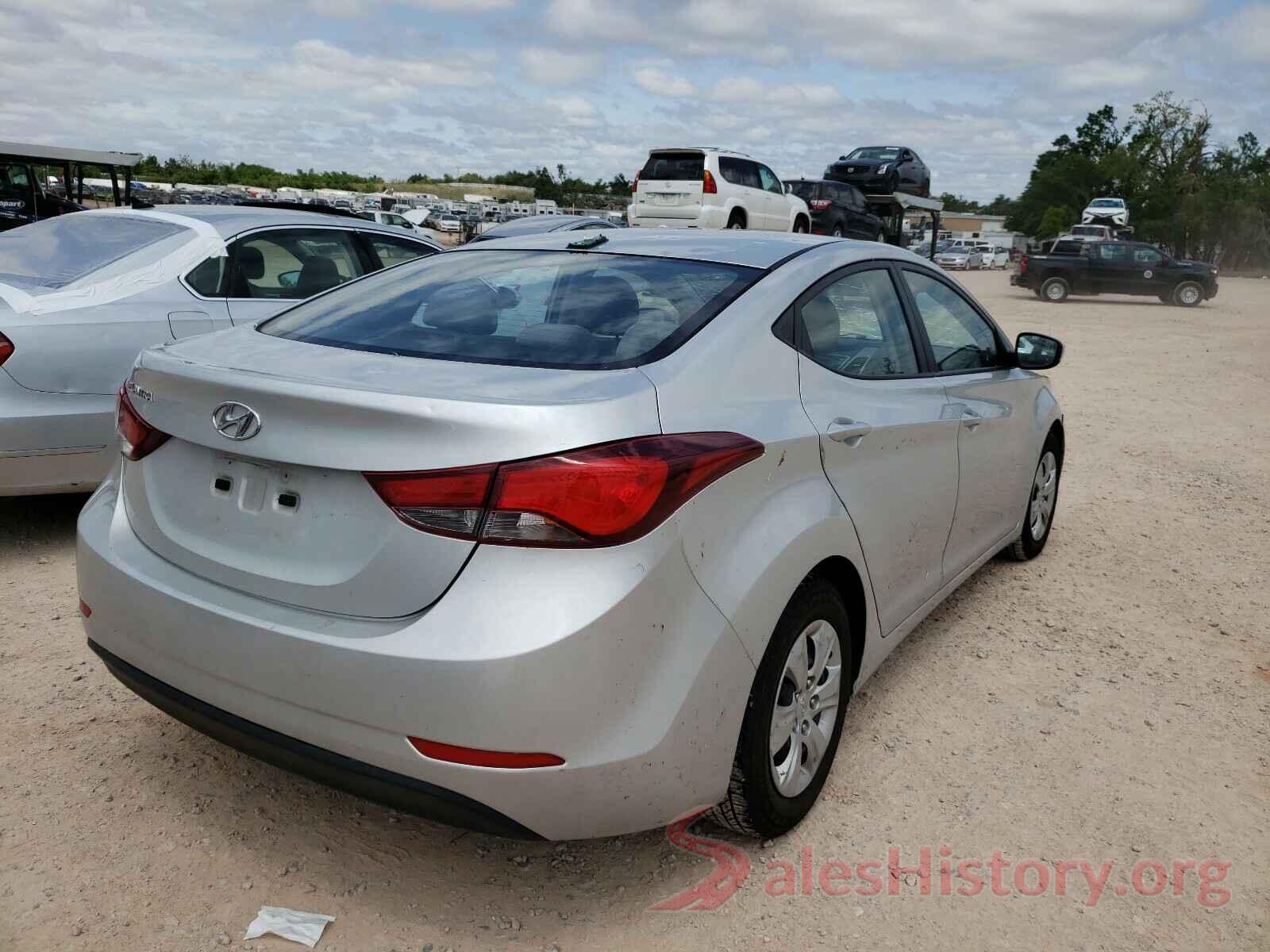 5NPDH4AE5GH725764 2016 HYUNDAI ELANTRA