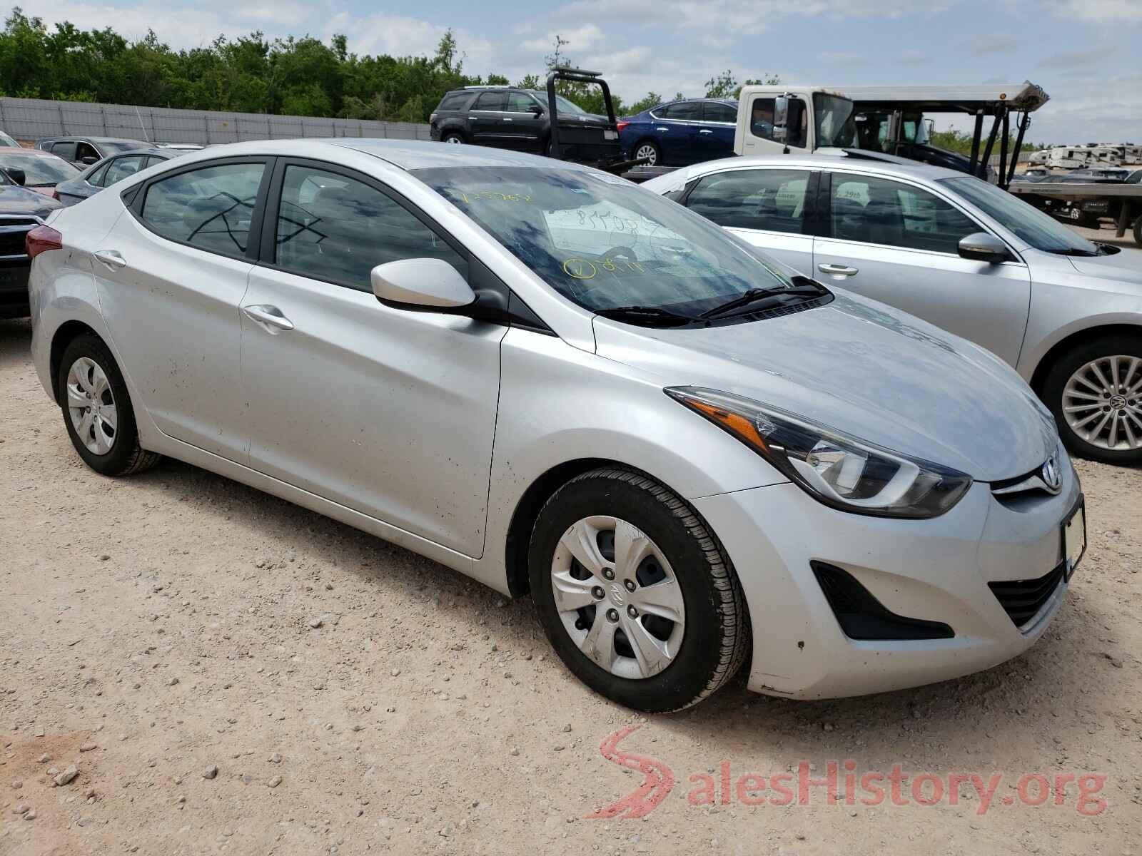 5NPDH4AE5GH725764 2016 HYUNDAI ELANTRA