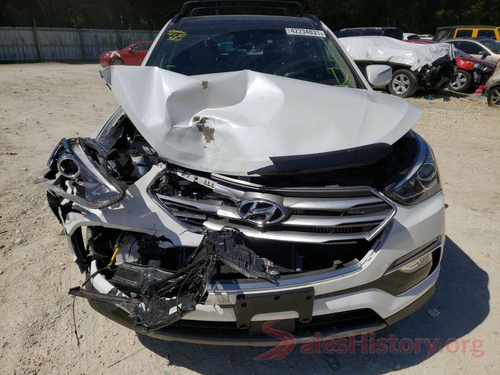 5XYZWDLA3JG563699 2018 HYUNDAI SANTA FE