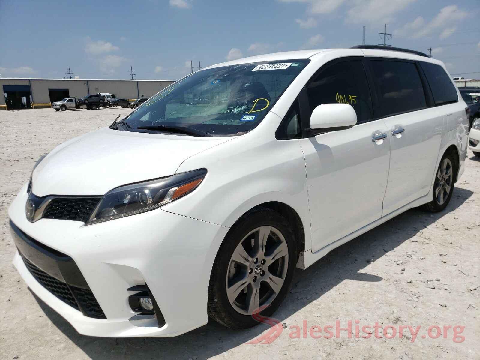 5TDXZ3DC6JS907022 2018 TOYOTA SIENNA