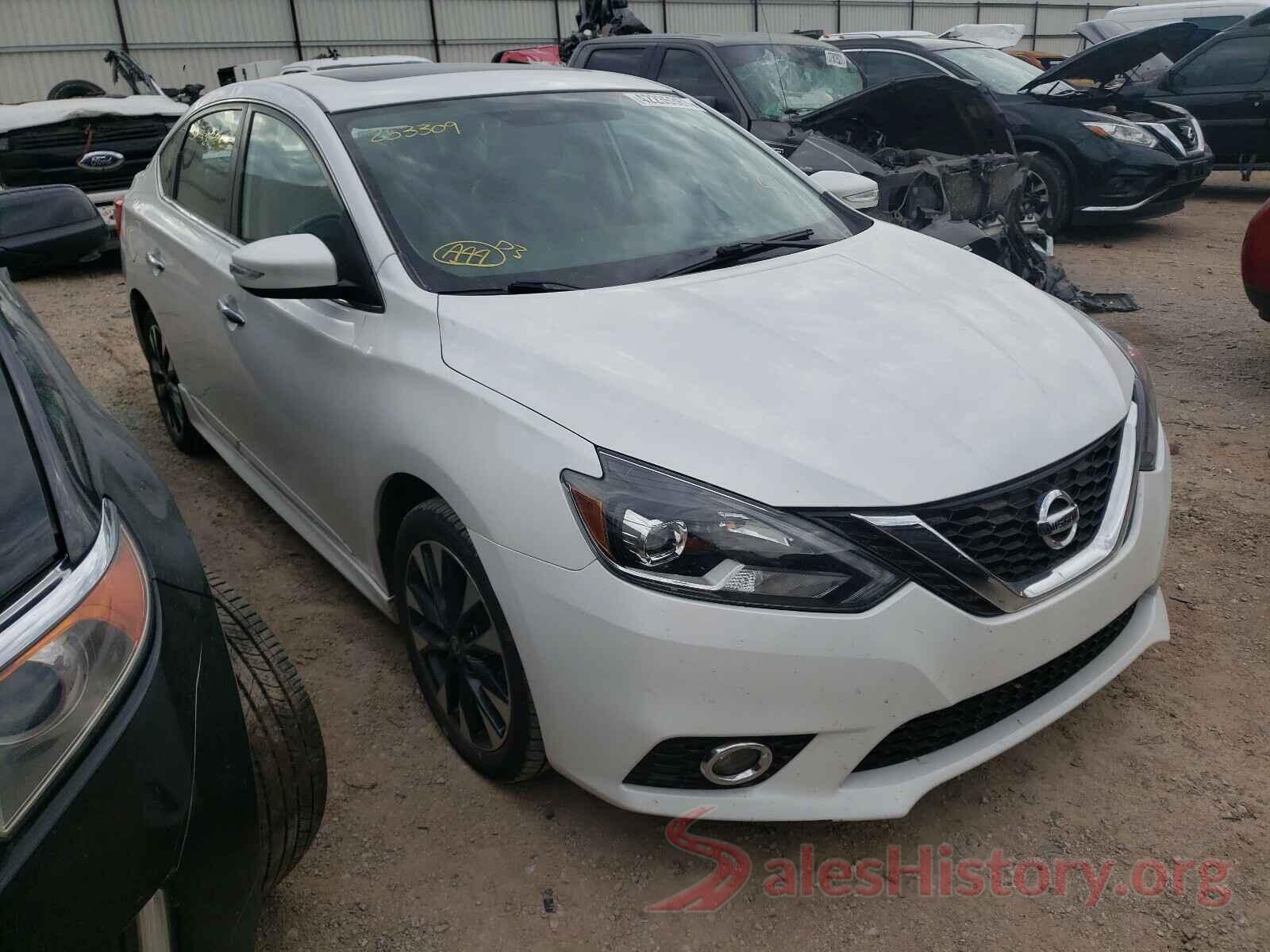 3N1CB7APXHY253309 2017 NISSAN SENTRA