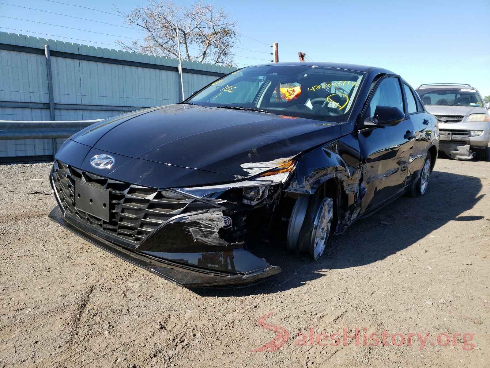 5NPLL4AG9MH014253 2021 HYUNDAI ELANTRA