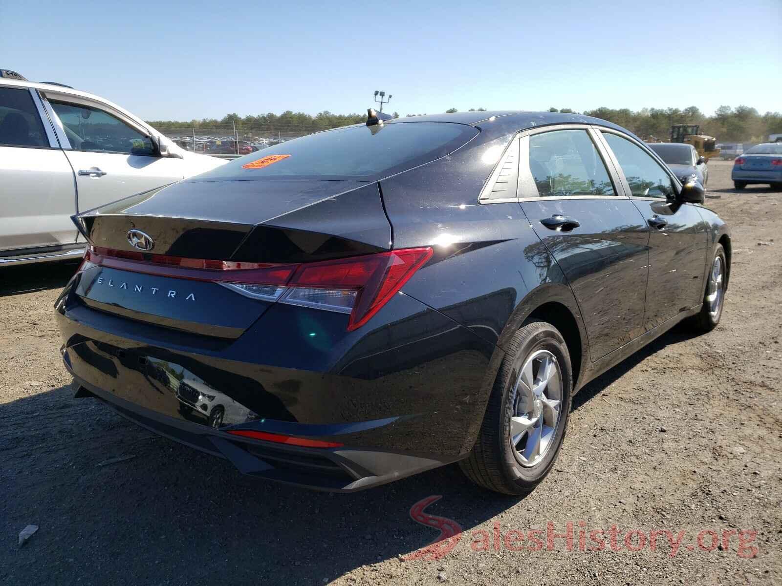 5NPLL4AG9MH014253 2021 HYUNDAI ELANTRA