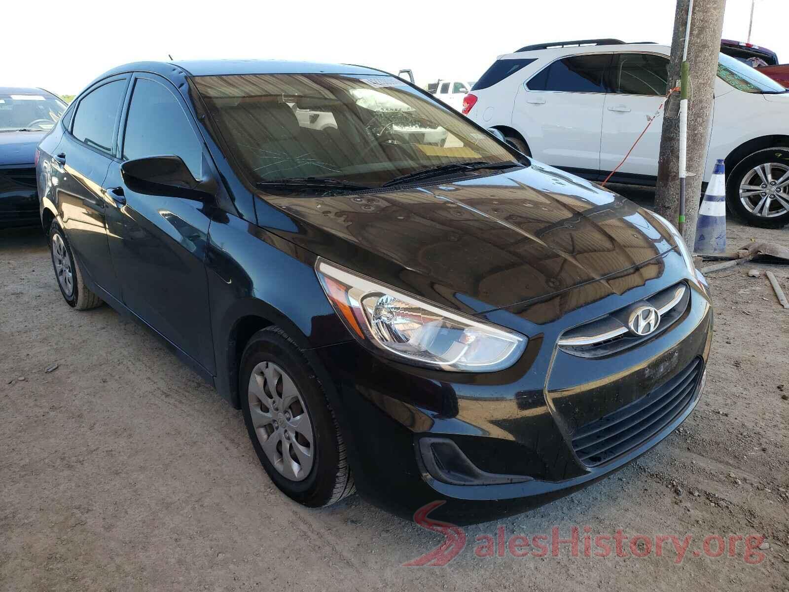 KMHCT4AEXGU140304 2016 HYUNDAI ACCENT