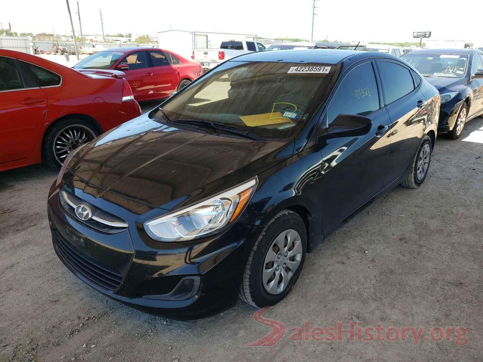 KMHCT4AEXGU140304 2016 HYUNDAI ACCENT