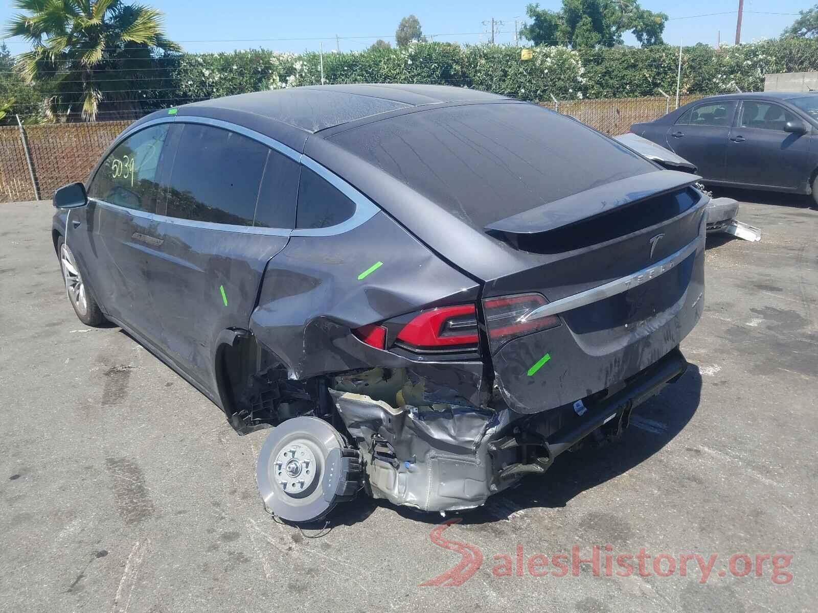 5YJXCAE24KF184675 2019 TESLA MODEL X