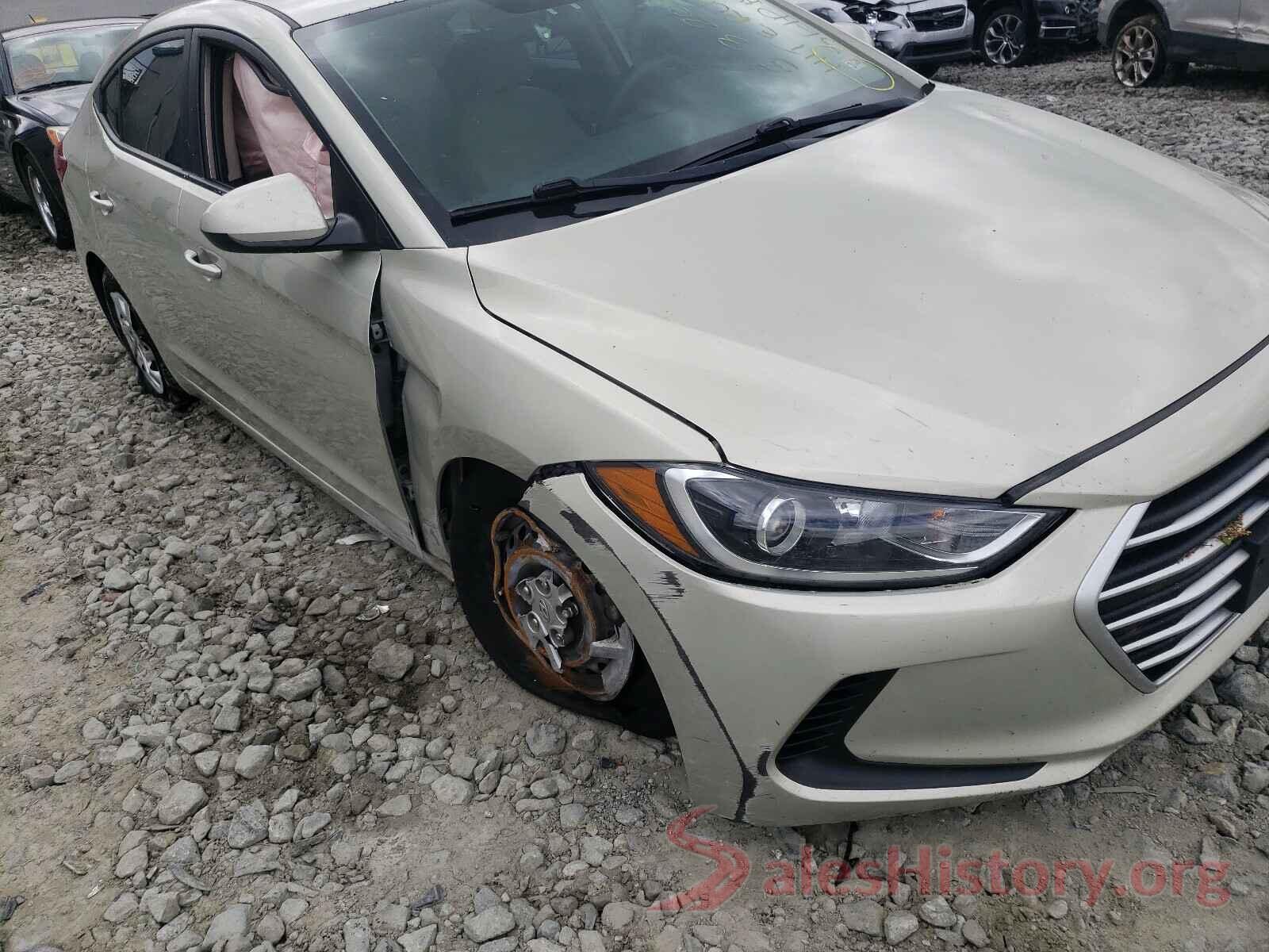 5NPD74LF9HH141264 2017 HYUNDAI ELANTRA