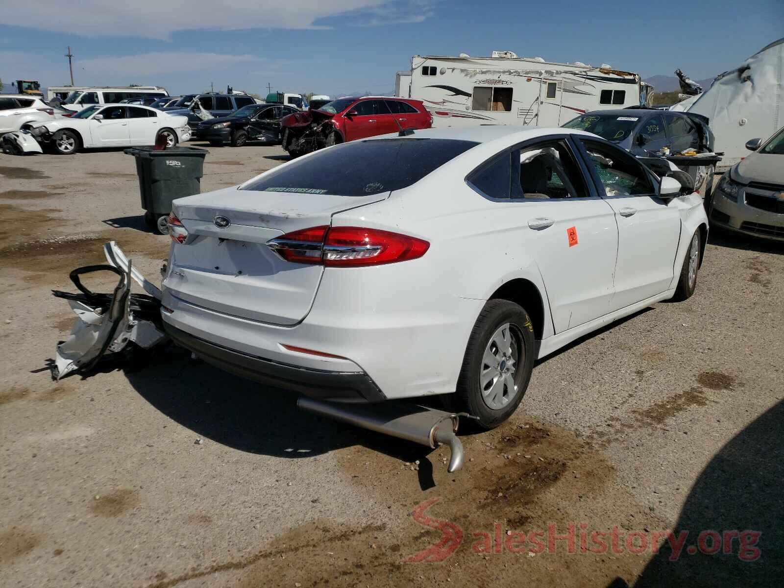 3FA6P0G76KR114408 2019 FORD FUSION