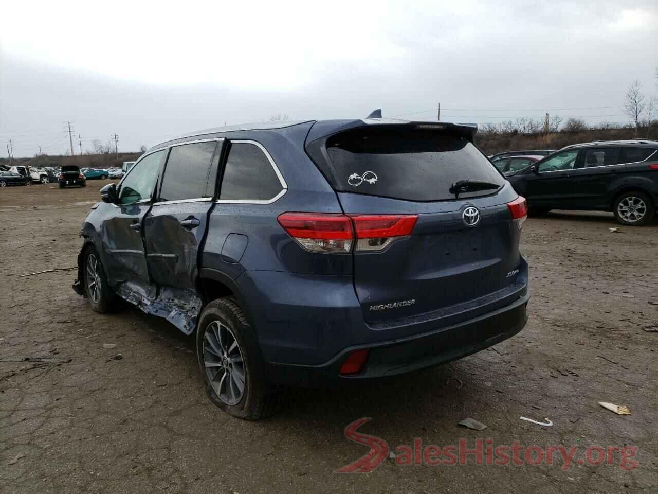 5TDJZRFH5KS939513 2019 TOYOTA HIGHLANDER