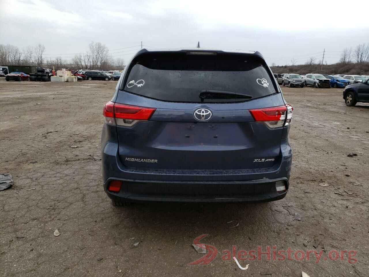 5TDJZRFH5KS939513 2019 TOYOTA HIGHLANDER