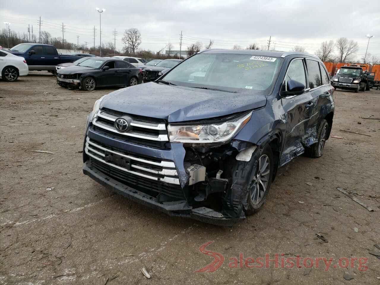 5TDJZRFH5KS939513 2019 TOYOTA HIGHLANDER