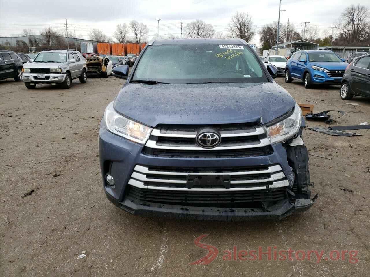 5TDJZRFH5KS939513 2019 TOYOTA HIGHLANDER