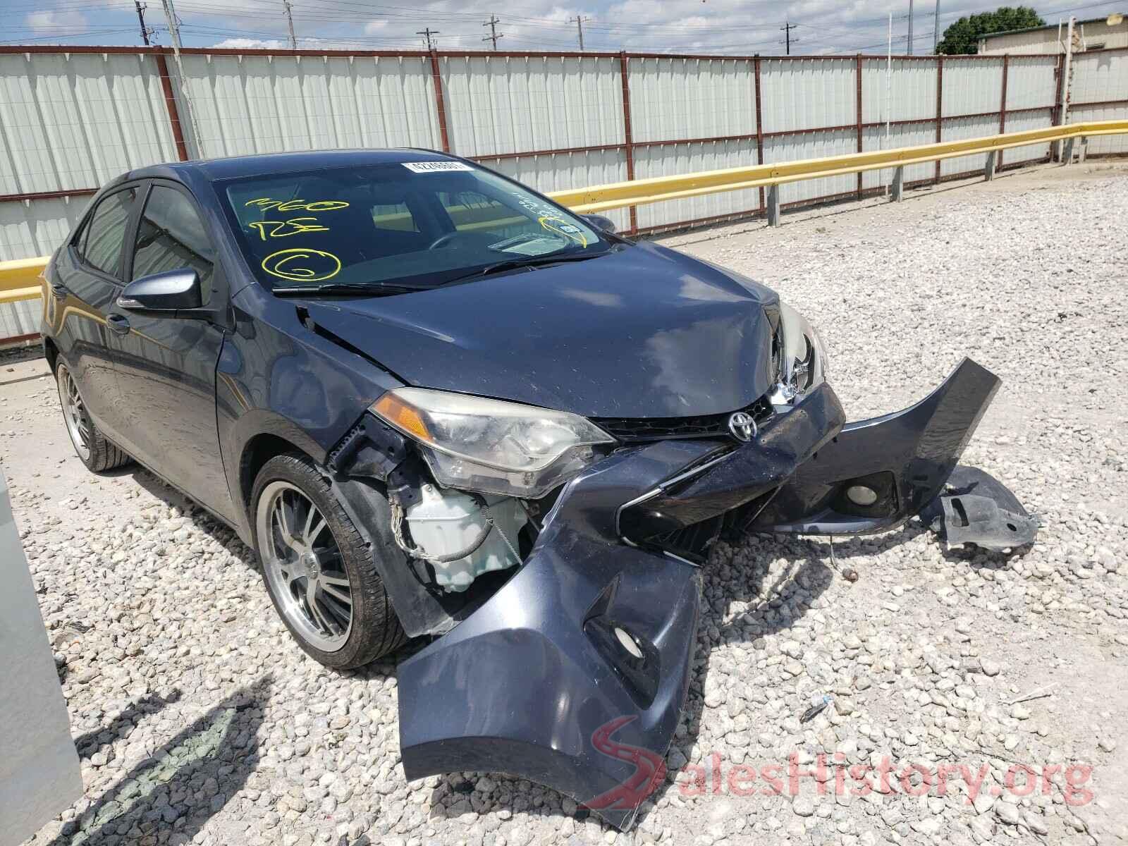 5YFBURHE5GP528506 2016 TOYOTA COROLLA