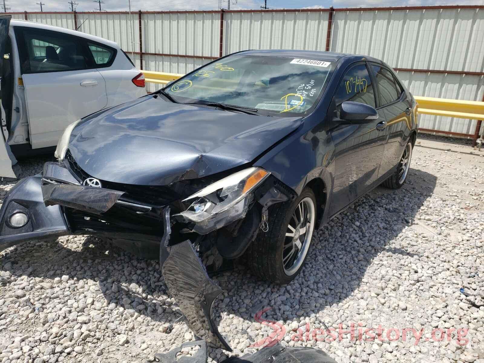 5YFBURHE5GP528506 2016 TOYOTA COROLLA