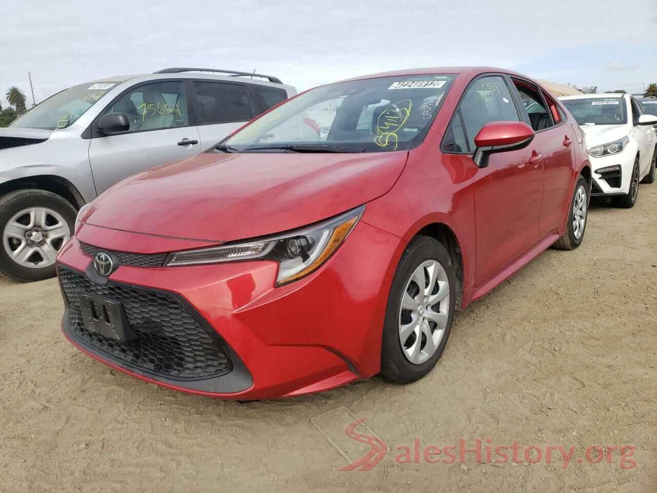 5YFEPRAE8LP108621 2020 TOYOTA COROLLA