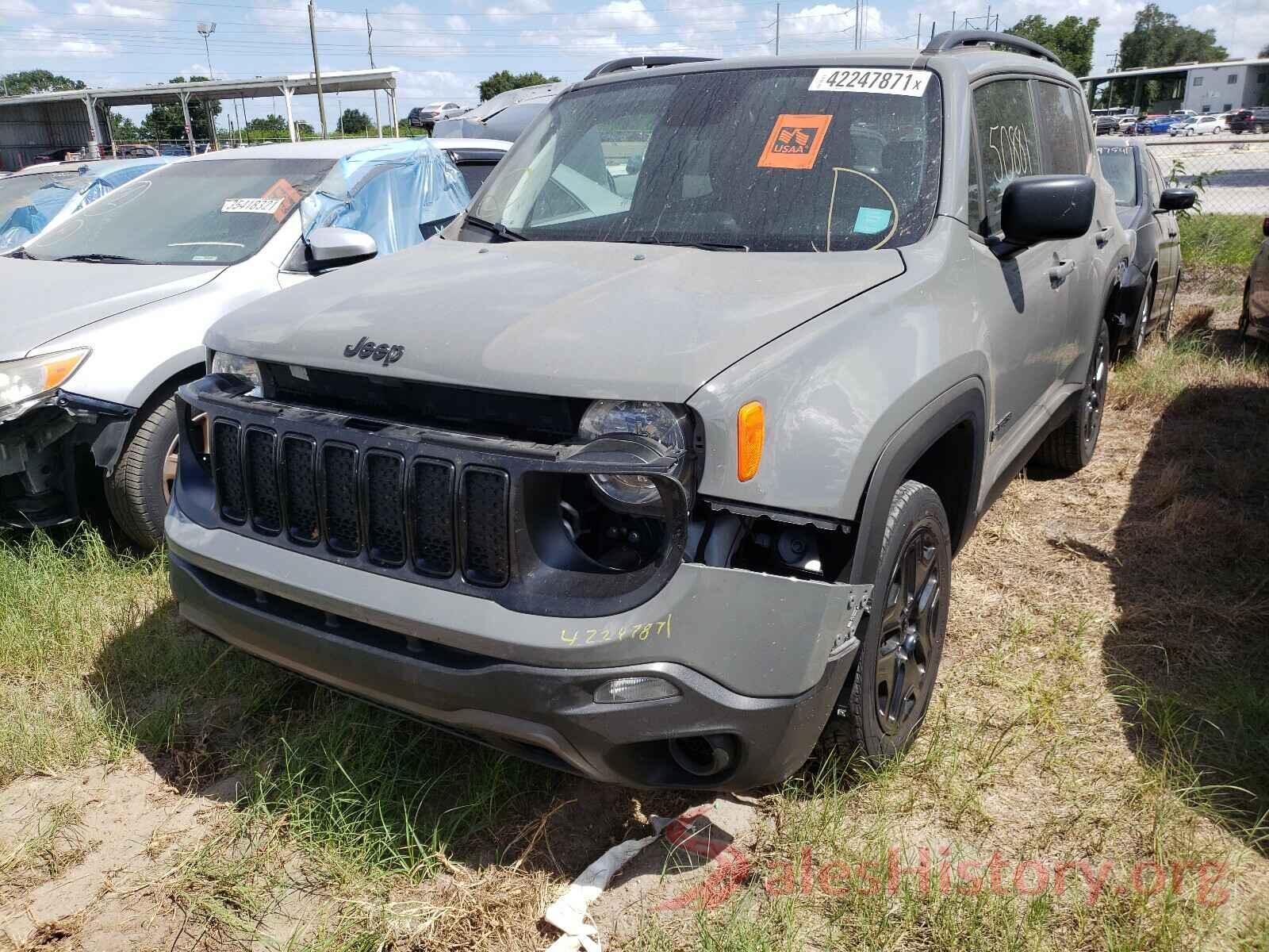 ZACNJBAB0KPK56468 2019 JEEP RENEGADE