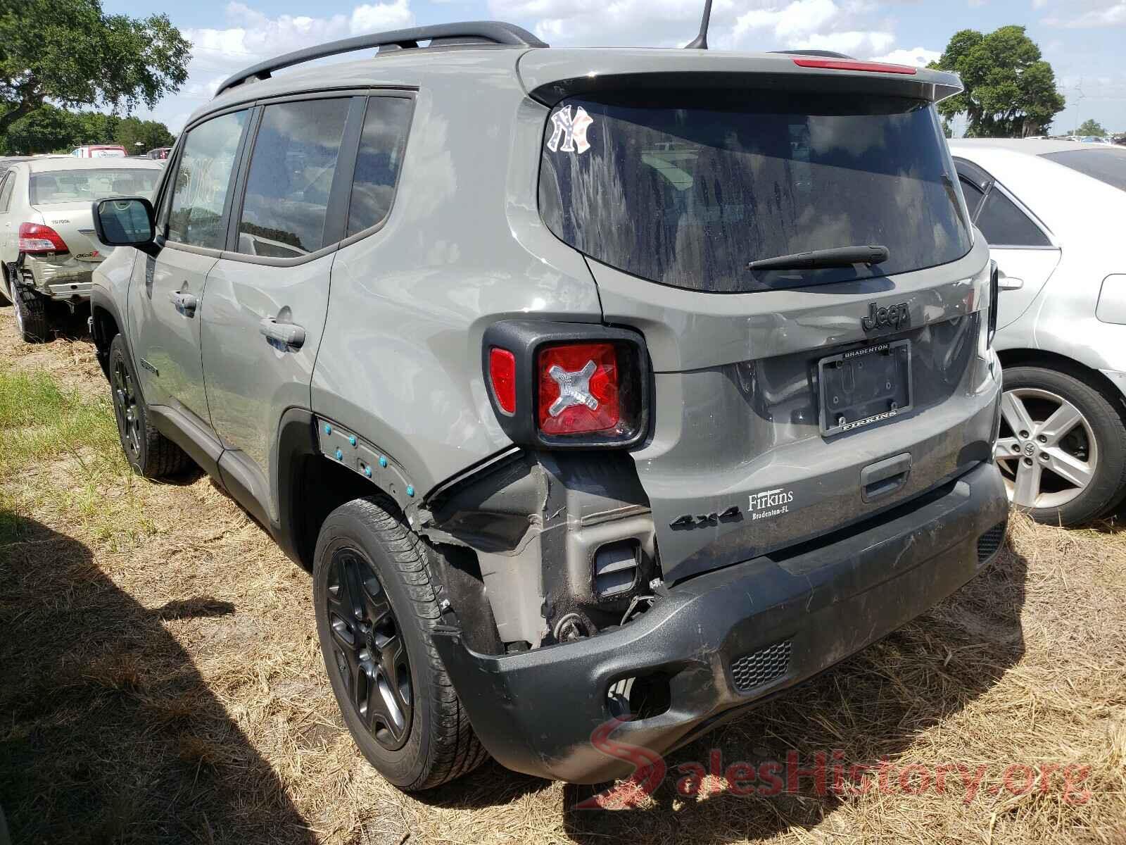 ZACNJBAB0KPK56468 2019 JEEP RENEGADE