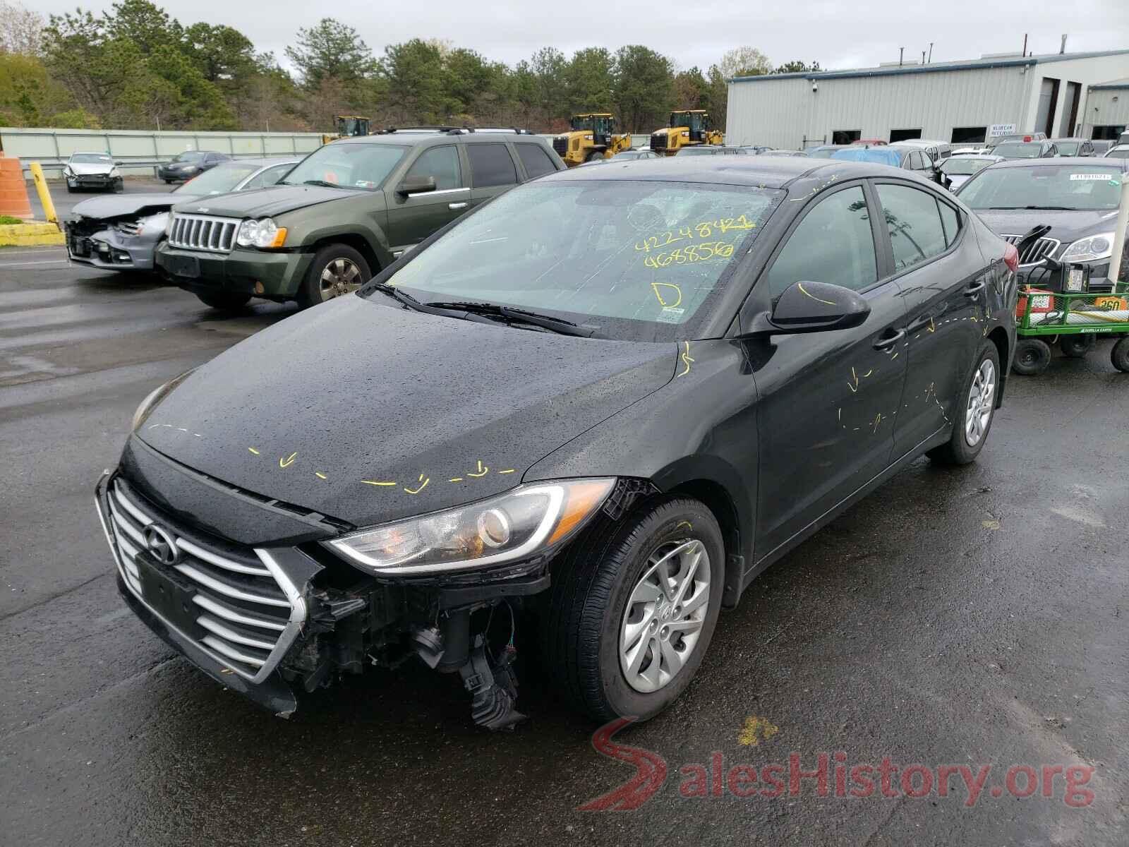 KMHD74LF4JU468856 2018 HYUNDAI ELANTRA