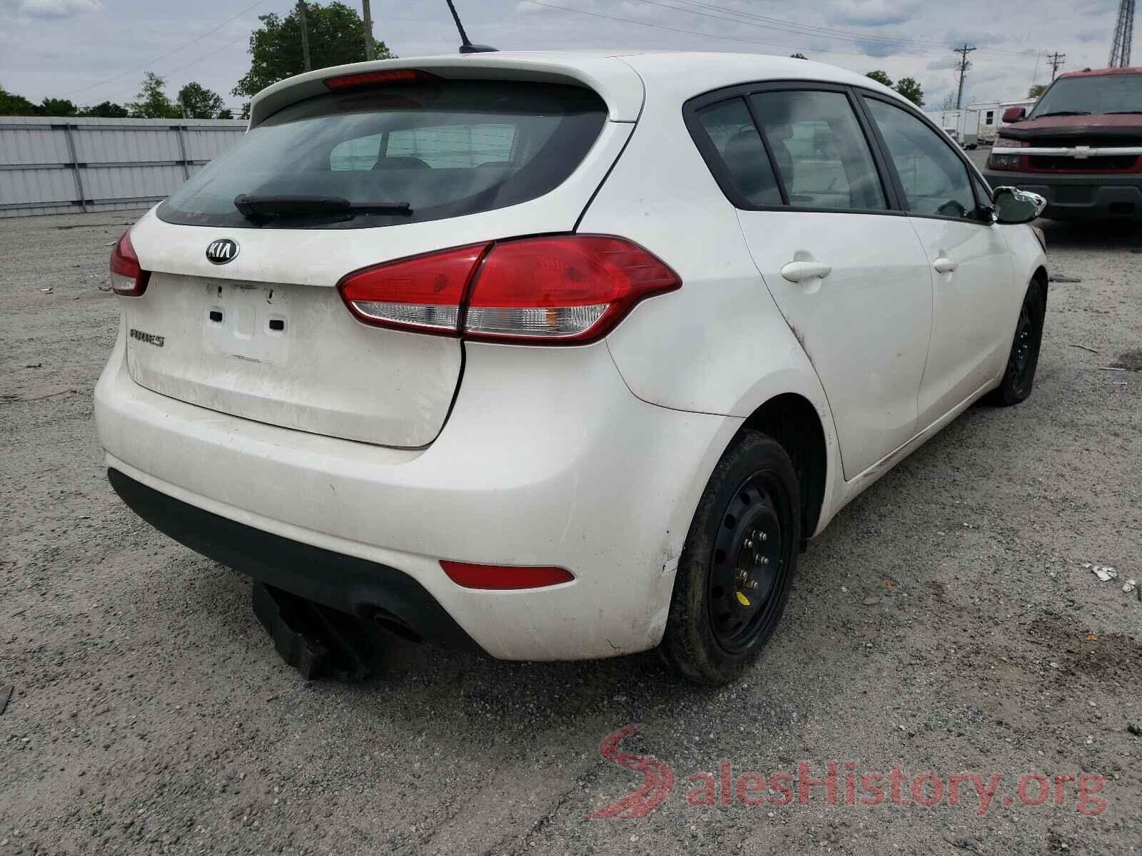 KNAFK5A82G5547190 2016 KIA FORTE