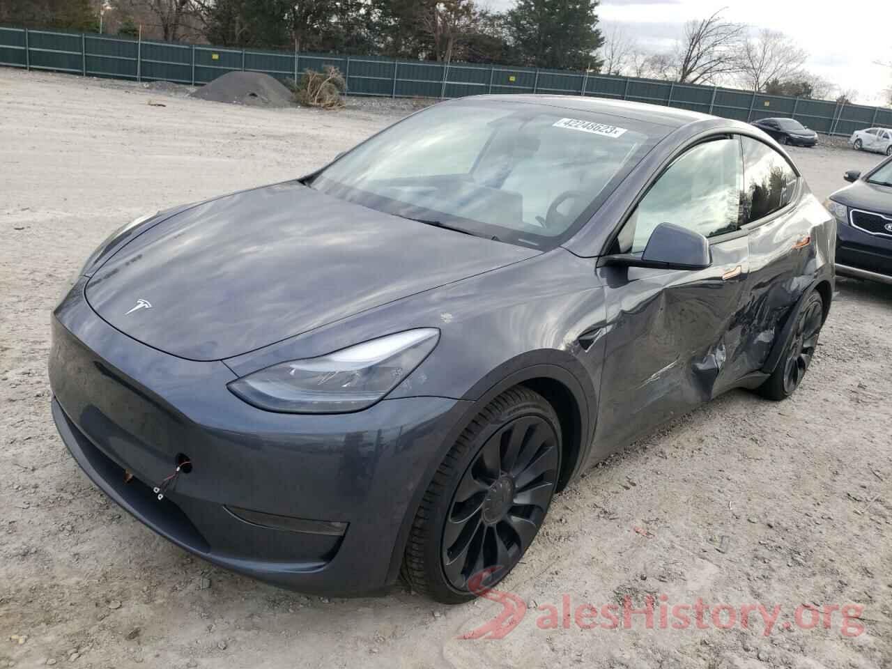 7SAYGDEF2NF520649 2022 TESLA MODEL Y