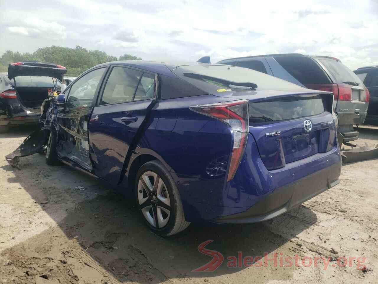 JTDKARFU5G3506856 2016 TOYOTA PRIUS