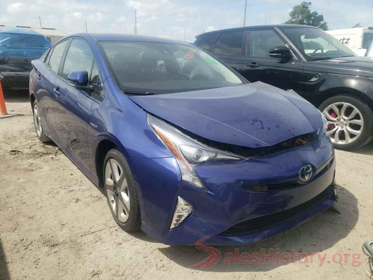 JTDKARFU5G3506856 2016 TOYOTA PRIUS