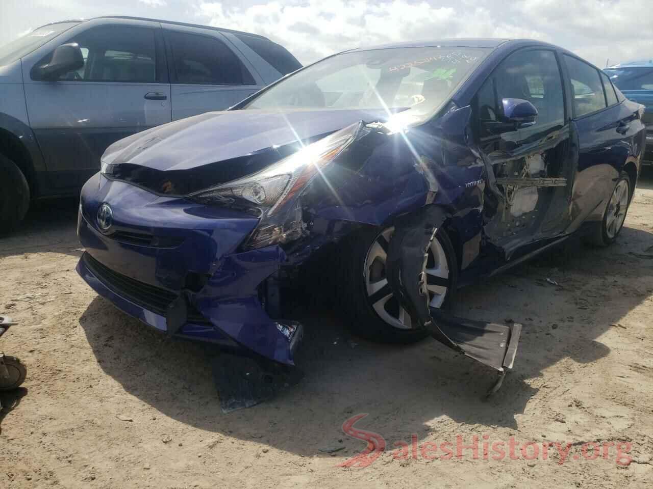 JTDKARFU5G3506856 2016 TOYOTA PRIUS