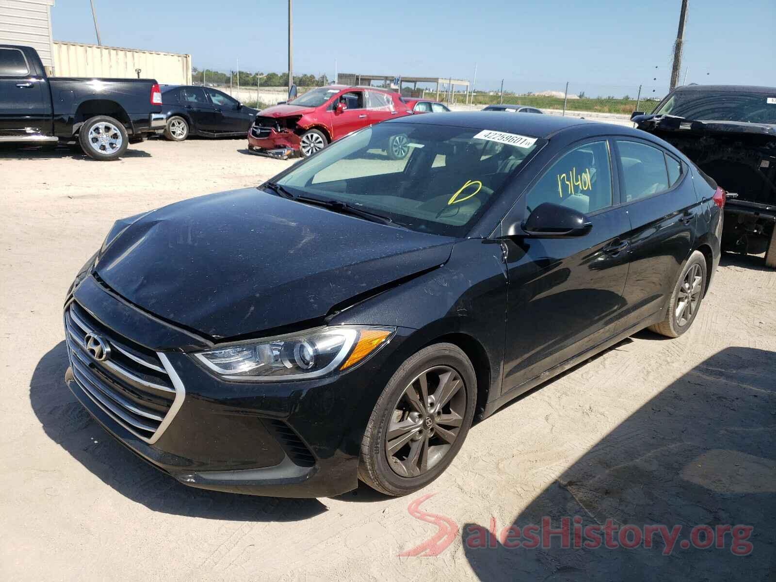 5NPD84LF9HH098168 2017 HYUNDAI ELANTRA