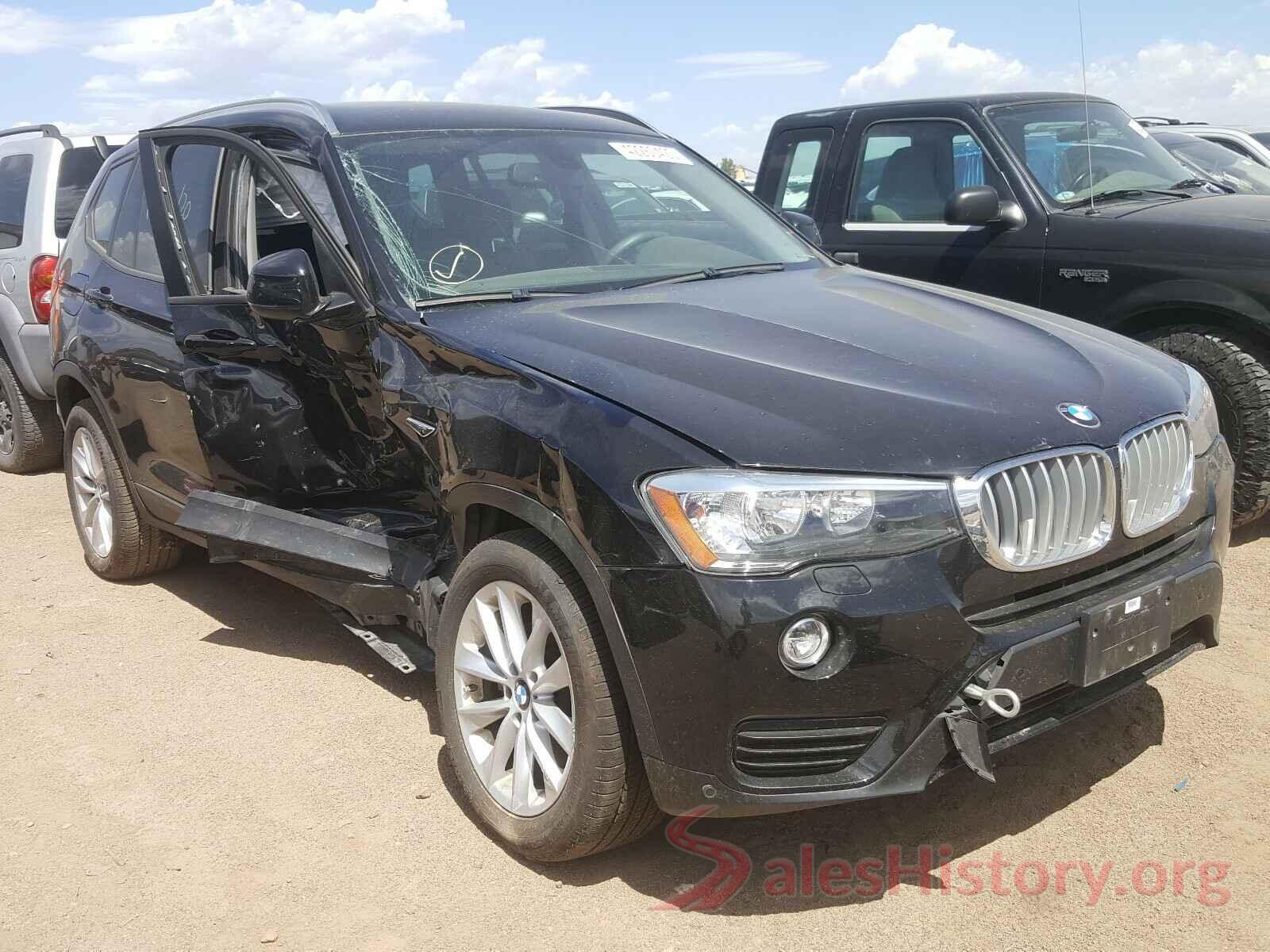 5UXWX9C52H0T14454 2017 BMW X3