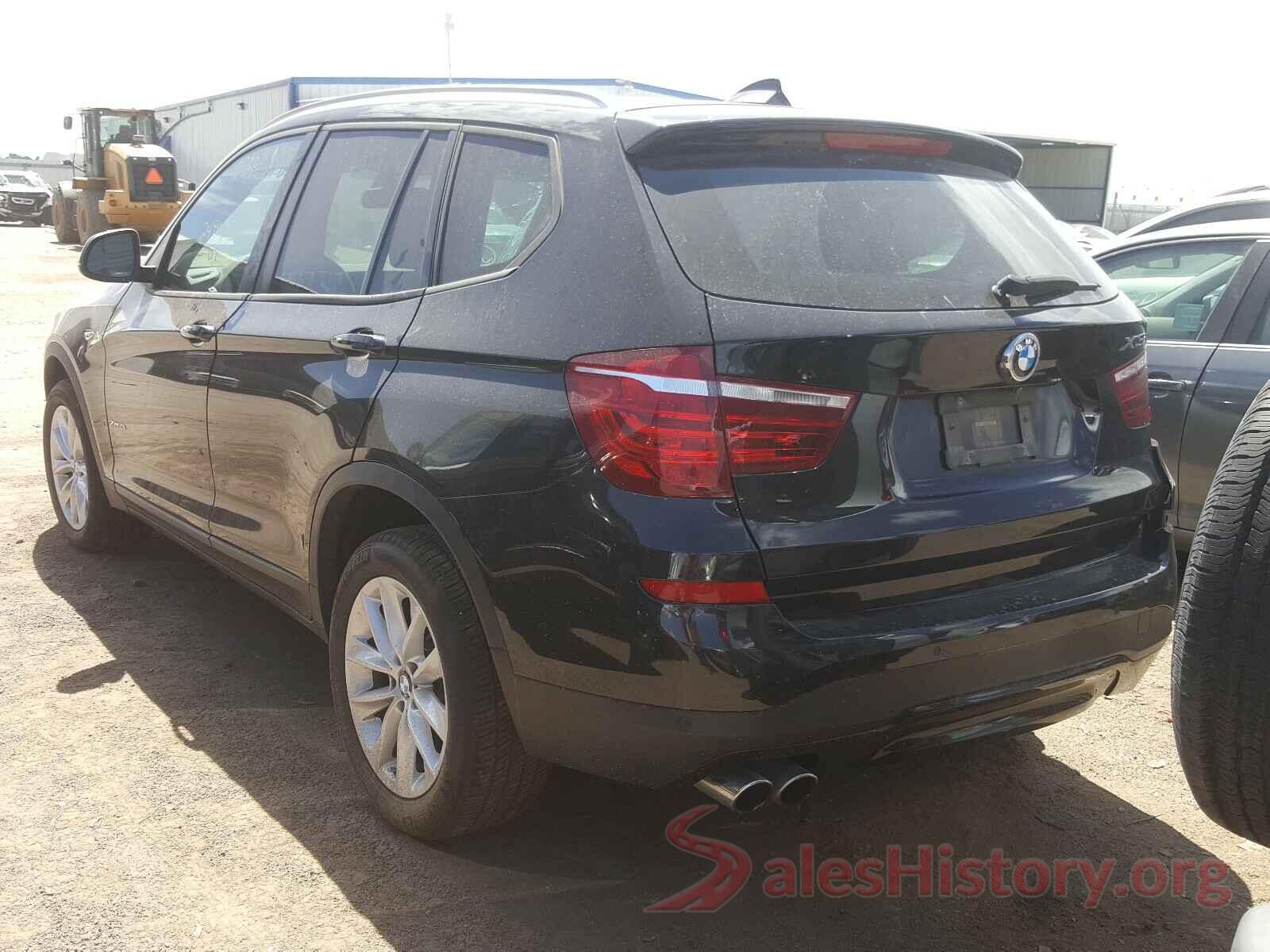 5UXWX9C52H0T14454 2017 BMW X3