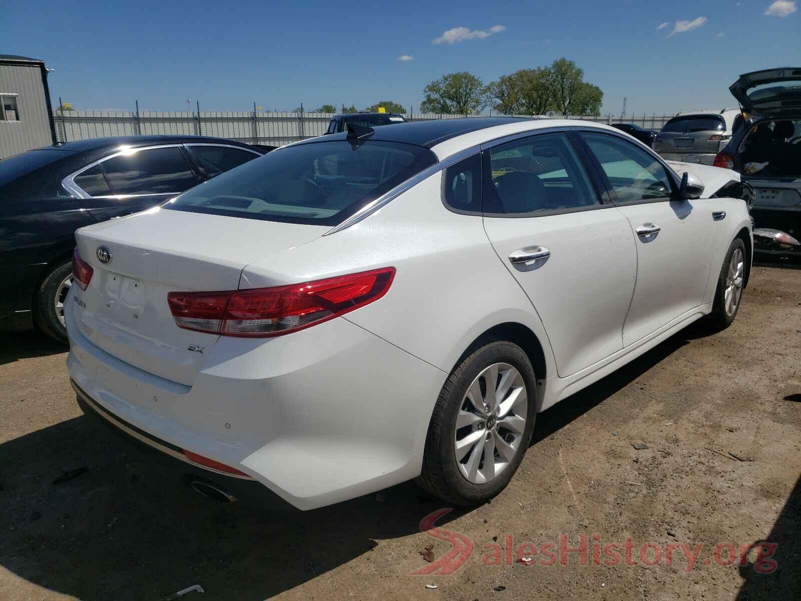 5XXGU4L38GG120184 2016 KIA OPTIMA