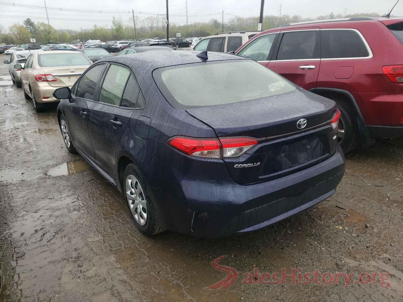 JTDEPRAE6LJ046947 2020 TOYOTA COROLLA